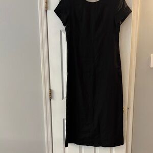 Amanda Smith Classic Black Midi Dress